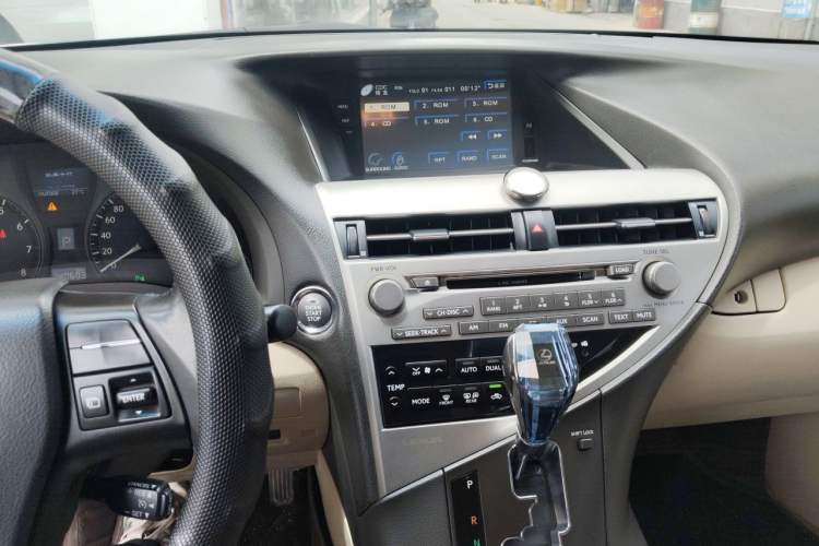 Used Lexus RX Classic 2009 350 Luxury Edition Audio And AC Panel