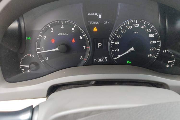 Used Lexus RX Classic 2009 350 Luxury Edition Odometer Close Up