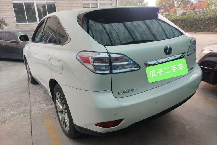 Used Lexus RX Classic 2009 450h Rear Left 45 Deg