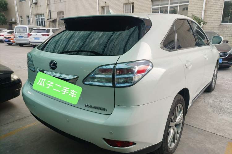 Used Lexus RX Classic 2009 450h Rear Right 45 Deg