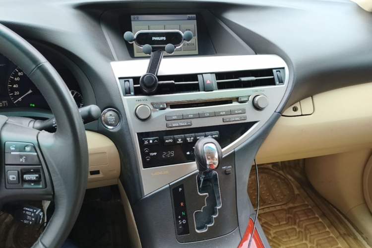 Used Lexus RX Classic 2009 350 Luxury Edition Audio And AC Panel