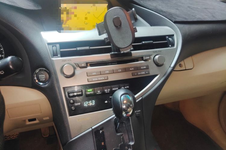 Used Lexus RX Classic 2009 350 Luxury Edition Audio And AC Panel