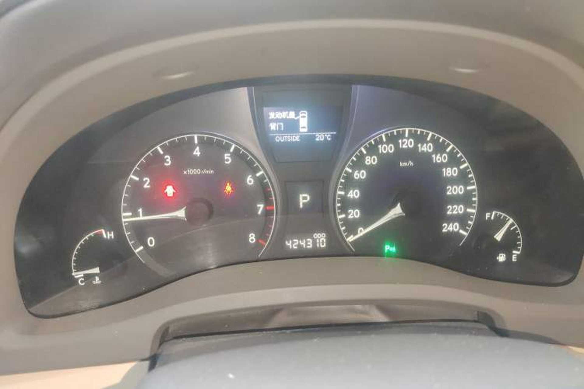 Used Lexus RX Classic 2009 350 Luxury Edition Instrument Cluster