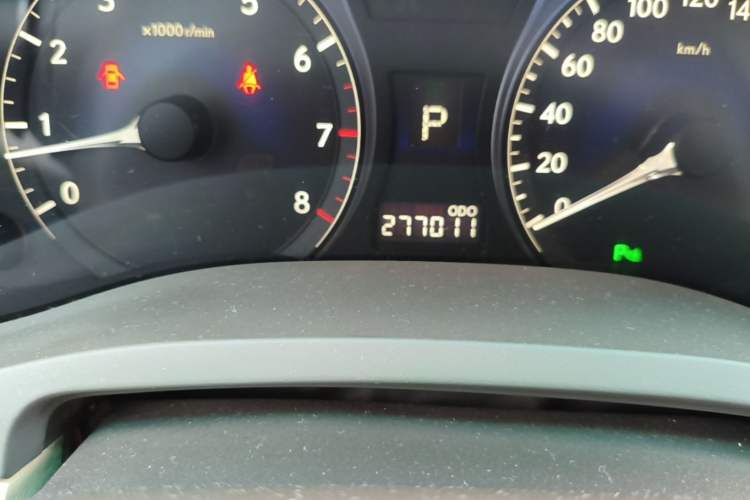 Used Lexus RX Classic 2009 350 Luxury Edition Odometer Close Up