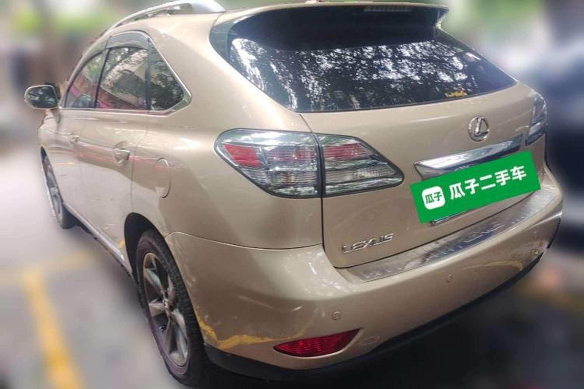 Used Lexus RX Classic 2009 350 Luxury Edition Rear Left 45 Deg