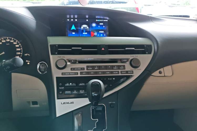 Used Lexus RX Classic 2010 350 Elegant Edition Audio And AC Panel