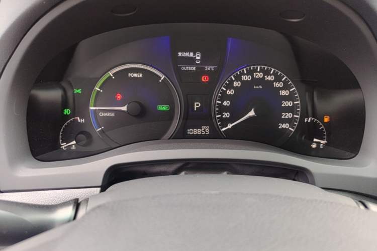 Used Lexus RX Classic 2010 350 Elegant Edition Odometer Close Up