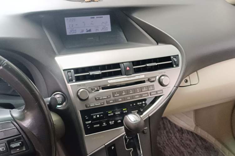 Used Lexus RX Classic 2011 270 Elegant Edition Audio And AC Panel