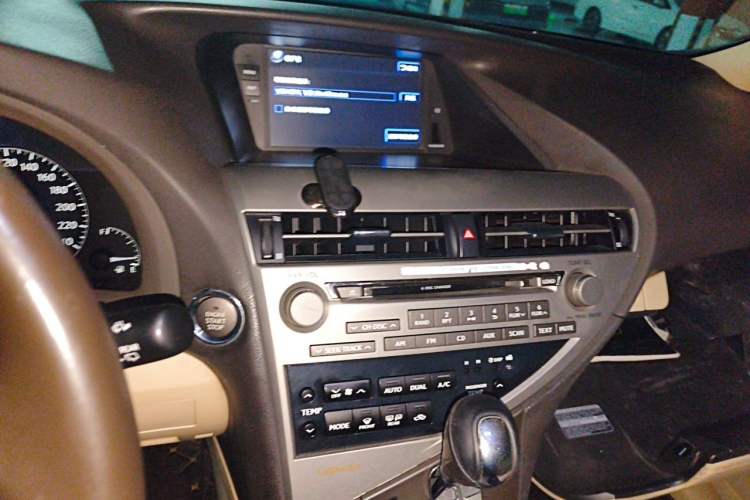Used Lexus RX Classic 2011 270 Elite Edition Audio And AC Panel