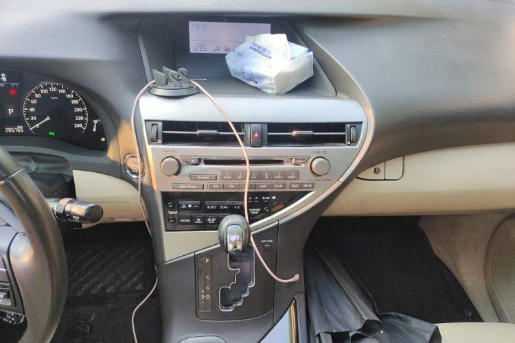 Used Lexus RX Classic 2011 270 Elegant Edition Audio And AC Panel