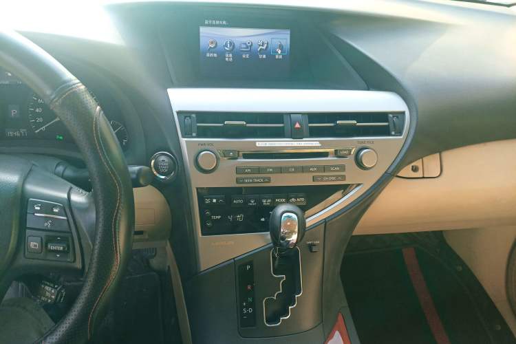 Used Lexus RX Classic 2011 270 Luxury Edition Audio And AC Panel