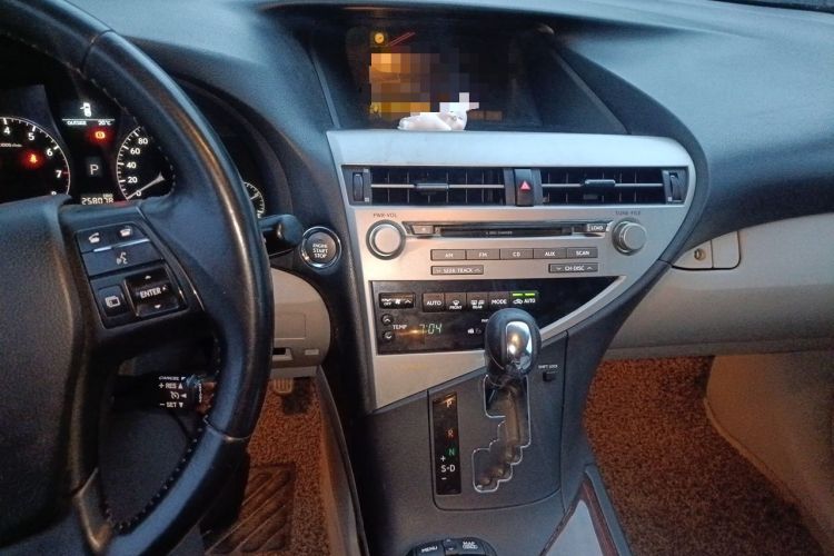 Used Lexus RX Classic 2011 270 Luxury Edition Audio And AC Panel