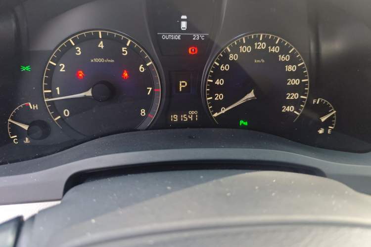 Used Lexus RX Classic 2011 270 Elite Edition Odometer Close Up