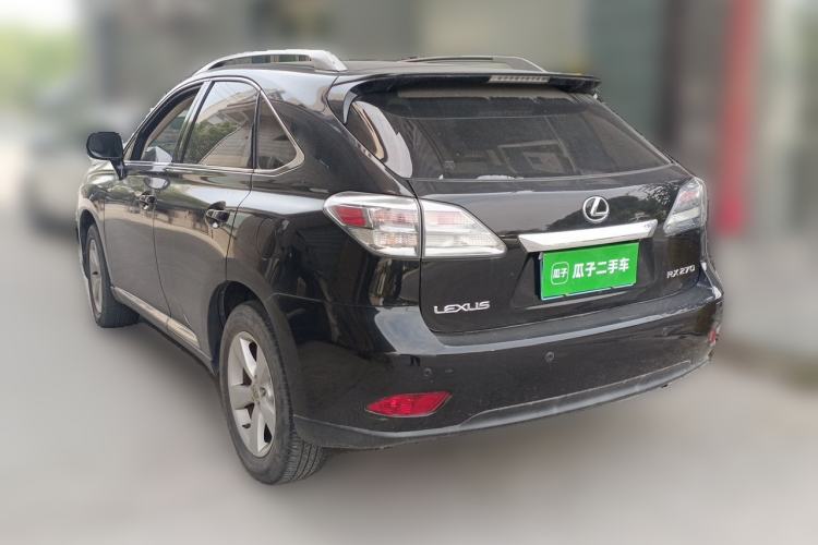 Used Lexus RX Classic 2011 270 Elegant Edition Rear Left 45 Deg