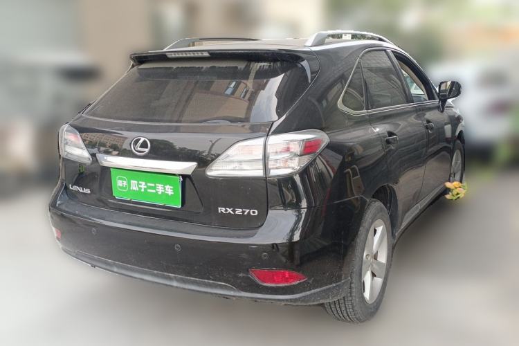 Used Lexus RX Classic 2011 270 Elegant Edition Rear Right 45 Deg