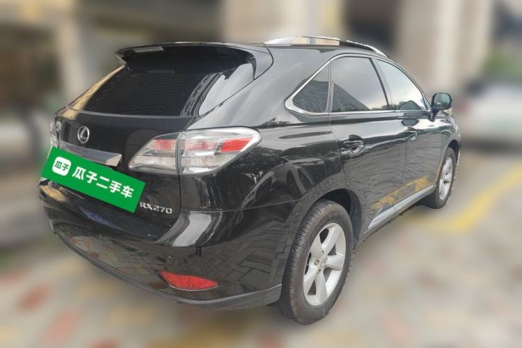 Used Lexus RX Classic 2011 270 Elegant Edition Rear Right 45 Deg