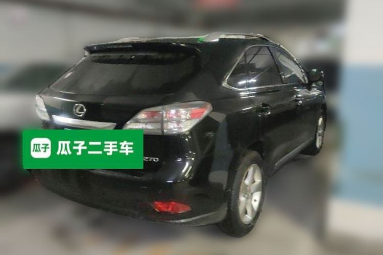 Used Lexus RX Classic 2011 270 Elegant Edition Rear Right 45 Deg