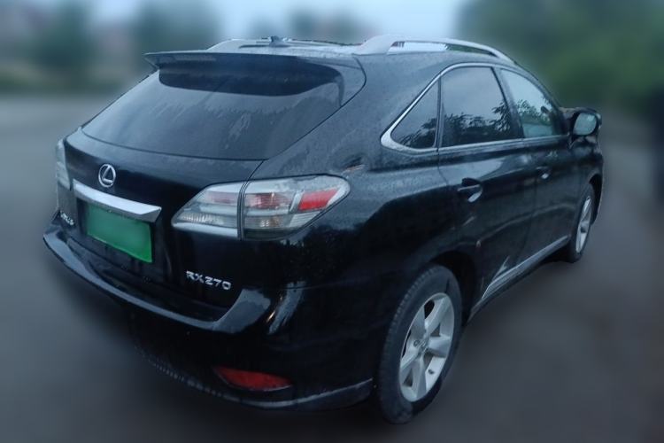 Used Lexus RX Classic 2011 270 Luxury Edition Rear Right 45 Deg