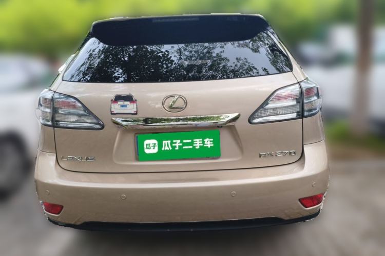 Used Lexus RX Classic 2011 270 Elegant Edition Rear