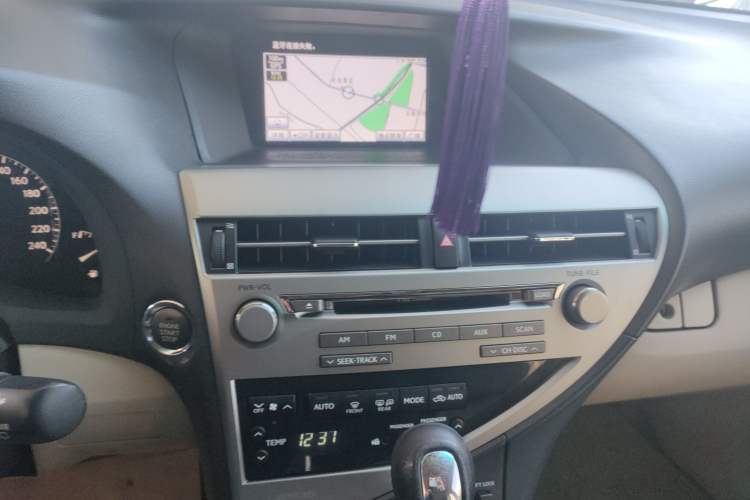 Used Lexus RX Classic 2011 270 Luxury Edition Audio And AC Panel