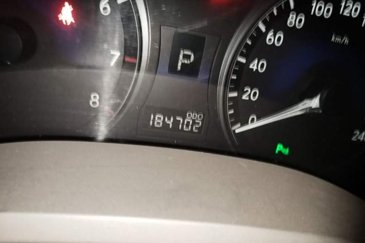 Used Lexus RX Classic 2011 270 Luxury Edition Odometer Close Up