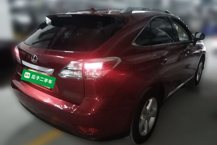 Used Lexus RX Classic 2011 270 Luxury Edition Rear Right 45 Deg