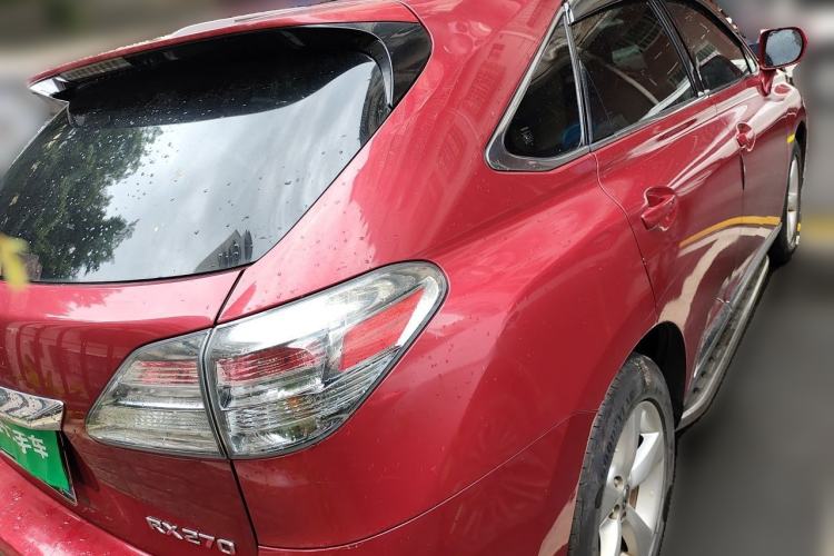 Used Lexus RX Classic 2011 270 Elegant Edition Rear Right 45 Deg