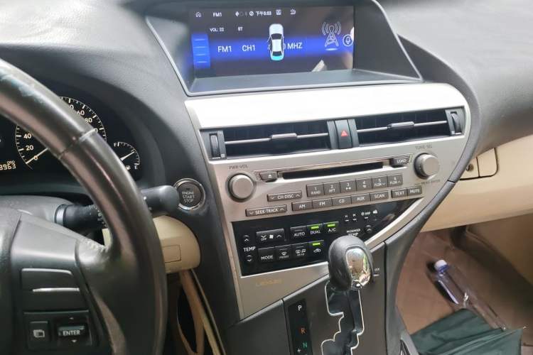 Used Lexus RX Classic 2011 270 Elegant Edition Audio And AC Panel