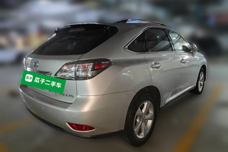 Used Lexus RX Classic 2011 270 Luxury Edition Rear Right 45 Deg