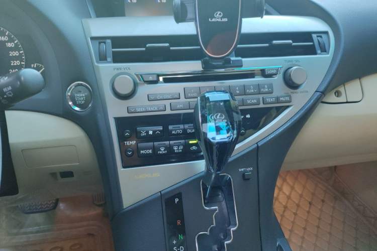 Used Lexus RX Classic 2011 270 Elegant Edition Audio And AC Panel
