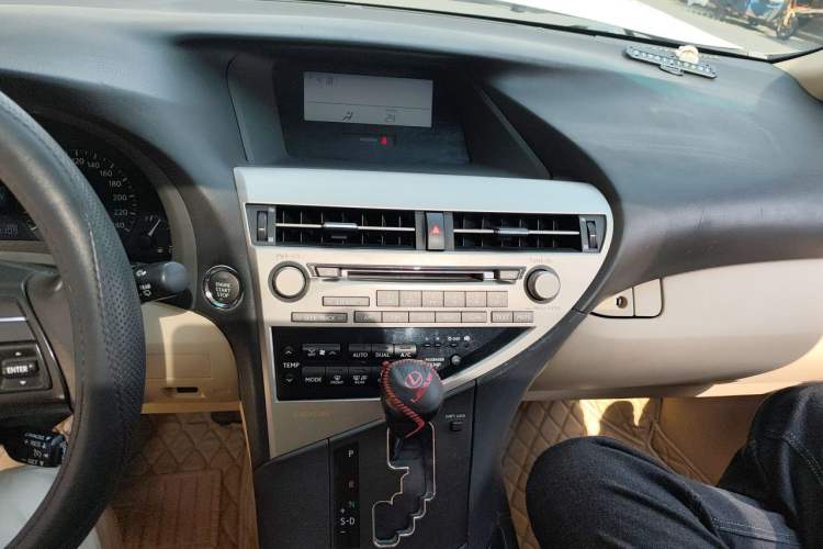 Used Lexus RX Classic 2011 270 Elegant Edition Audio And AC Panel