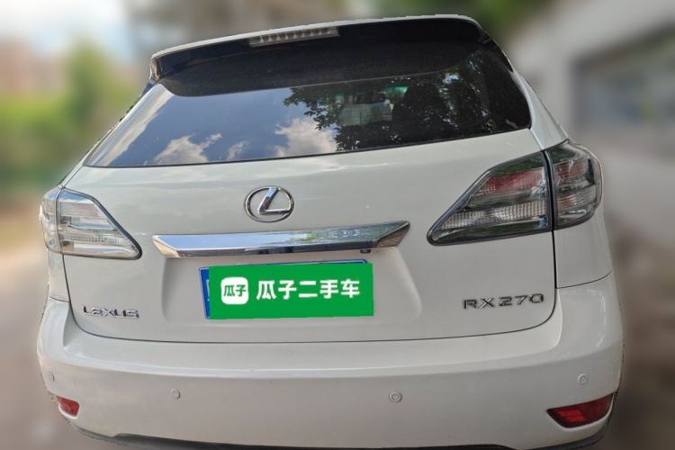 Used Lexus RX Classic 2011 270 Elegant Edition Rear