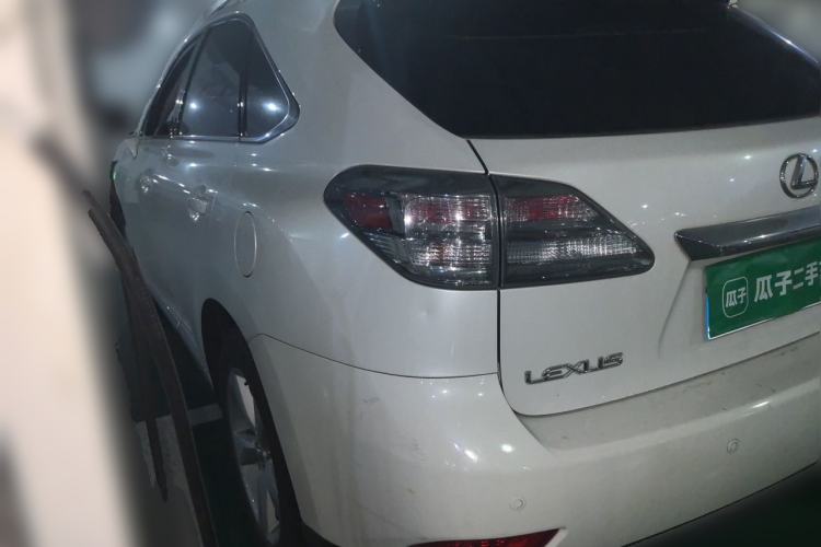 Used Lexus RX Classic 2011 270 Luxury Edition Rear Left 45 Deg