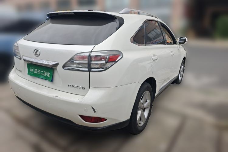 Used Lexus RX Classic 2011 270 Elegant Edition Rear Right 45 Deg