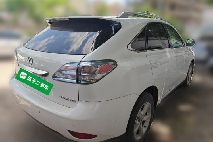 Used Lexus RX Classic 2011 270 Elegant Edition Rear Right 45 Deg