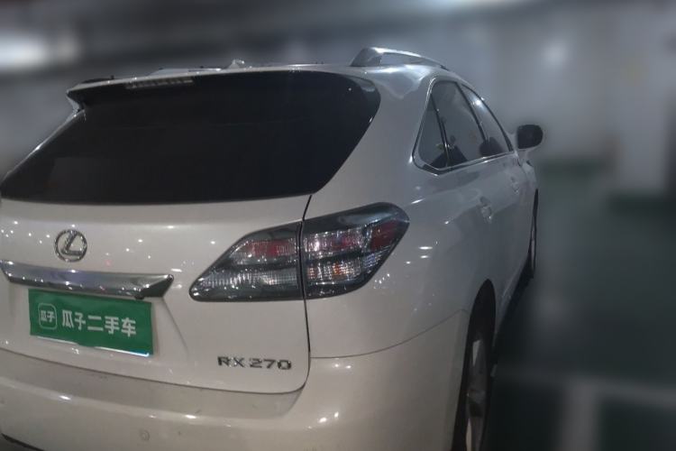Used Lexus RX Classic 2011 270 Luxury Edition Rear Right 45 Deg