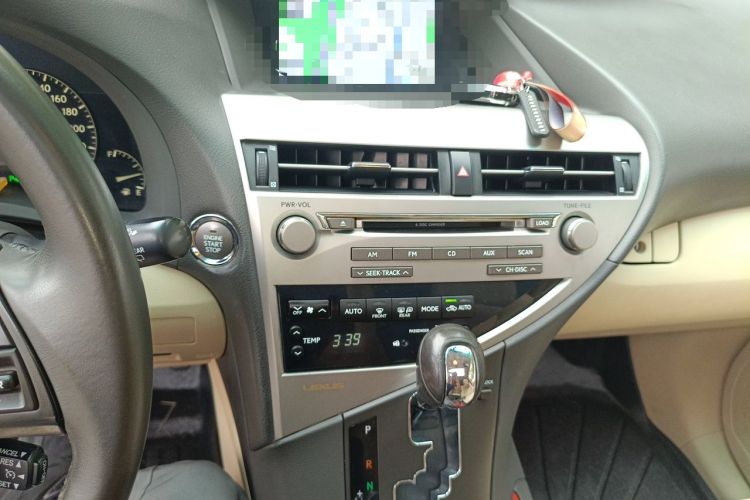 Used Lexus RX Classic 2011 270 Luxury Edition Audio And AC Panel