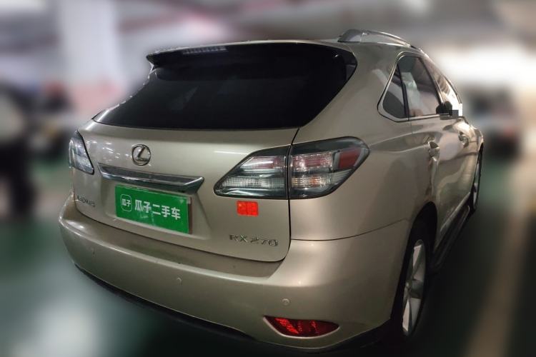 Used Lexus RX Classic 2011 270 Elegant Edition Rear Right 45 Deg
