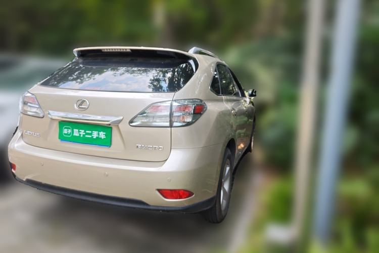 Used Lexus RX Classic 2011 270 Elegant Edition Rear Right 45 Deg