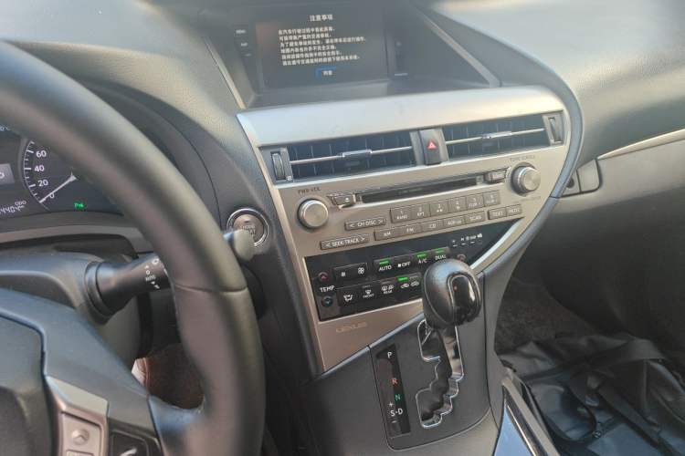 Used Lexus RX Classic 2012 270 Elegant Edition Audio And AC Panel