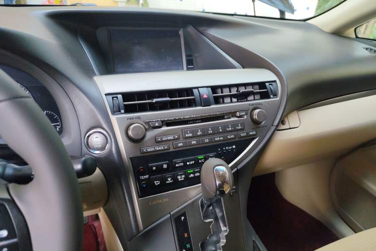 Used Lexus RX Classic 2012 270 Elegant Edition Audio And AC Panel