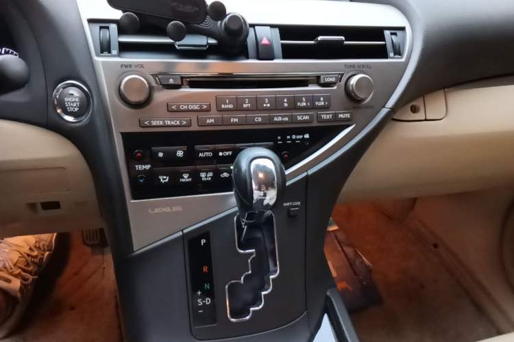 Used Lexus RX Classic 2012 270 Elegant Edition Audio And AC Panel