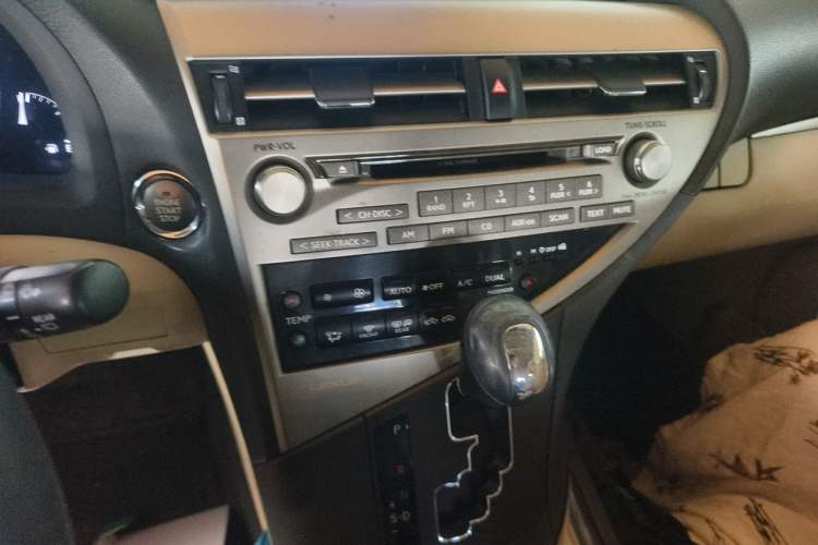 Used Lexus RX Classic 2012 270 Elegant Edition Audio And AC Panel
