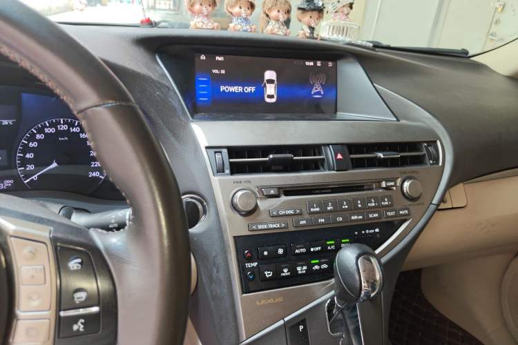 Used Lexus RX Classic 2012 350 Elegant Edition Audio And AC Panel
