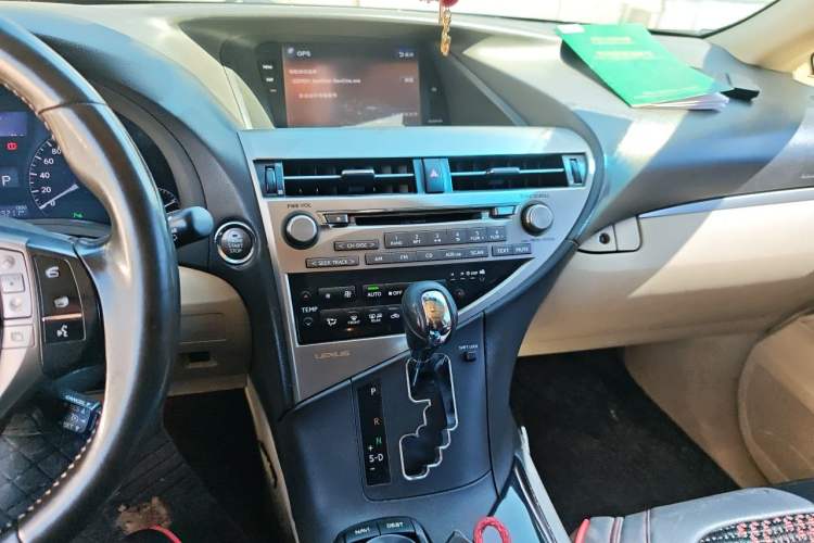 Used Lexus RX Classic 2012 270 Elegant Edition Audio And AC Panel