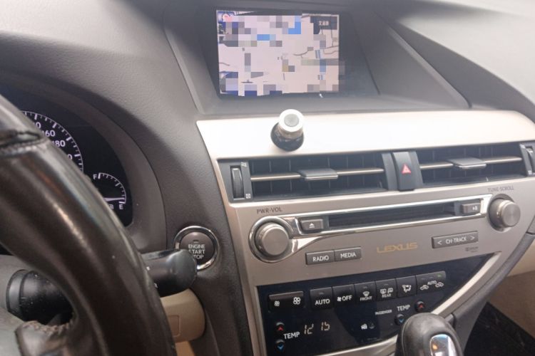 Used Lexus RX Classic 2012 270 Luxury Edition Audio And AC Panel