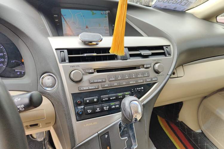 Used Lexus RX Classic 2012 350 Elegant Edition Audio And AC Panel