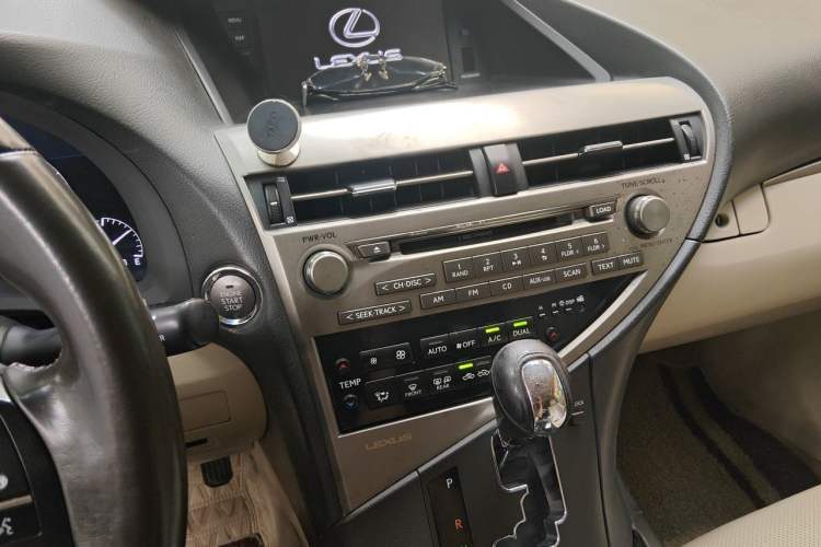 Used Lexus RX Classic 2012 350 Elegant Edition Audio And AC Panel