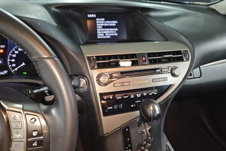 Used Lexus RX Classic 2012 270 Luxury Edition Audio And AC Panel
