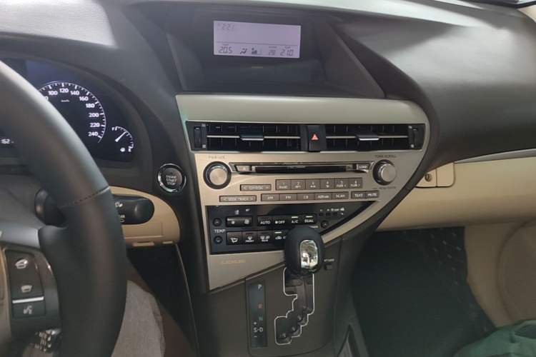 Used Lexus RX Classic 2012 270 Elegant Edition Audio And AC Panel